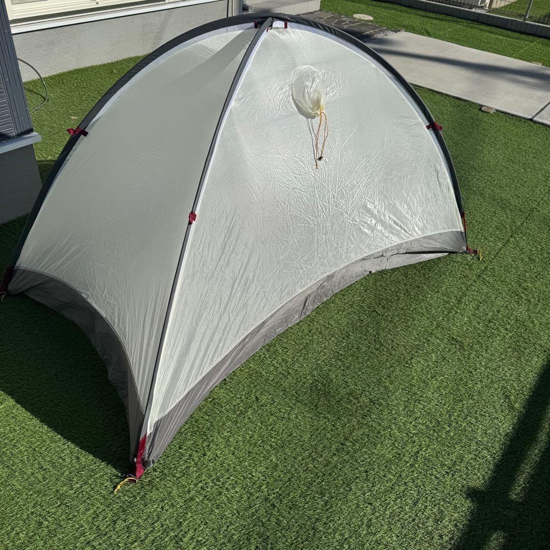 美品 モンベル ステラリッジ2 テント　レインフライ　グリーン