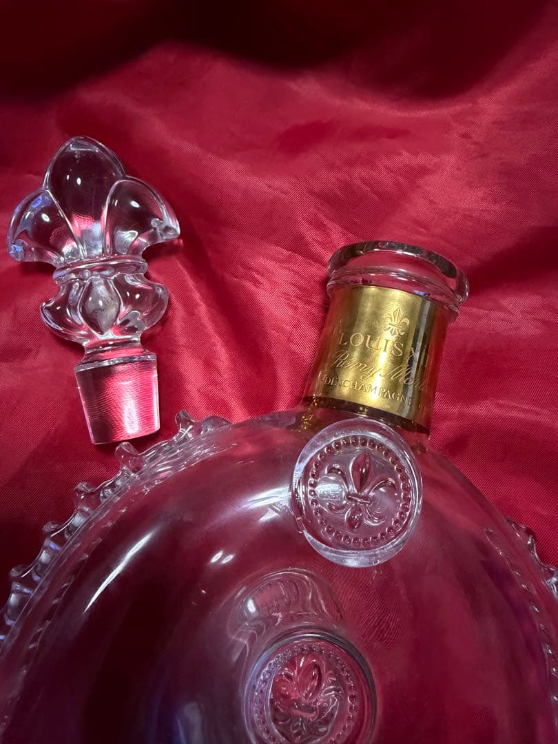 ルイ13世 レミーマルタン 空ボトル バカラ製
