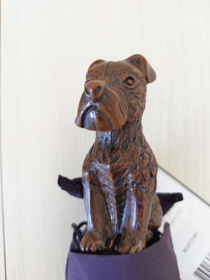 ☆新価格☆ Guy de jean 折畳み傘 雨/日兼用：スコッティ（ブラック）