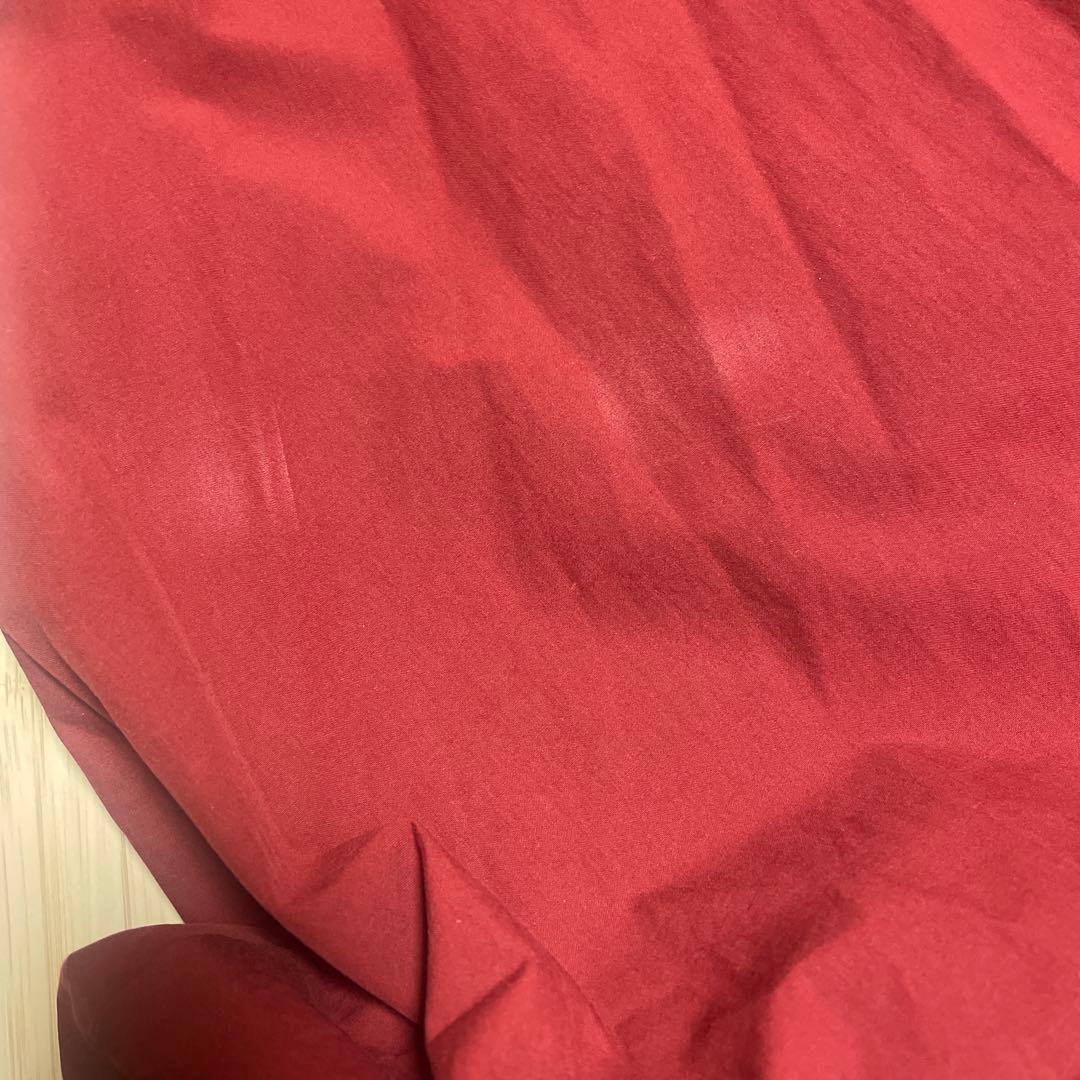 最終✨美品【ANDREA&CO】チュールレイヤードボリュームキャミワンピース 赤