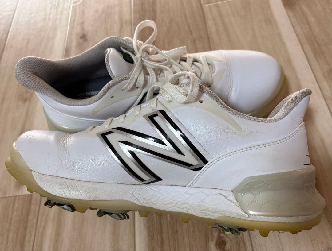 New Balance ゴルフシューズ ホワイト 24.5cm