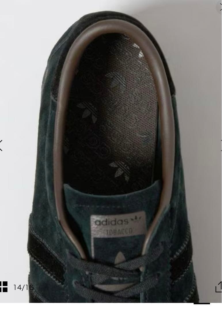 美品　BEAUTY&YOUTH【別注】アディダスTOBACCO 　24.5