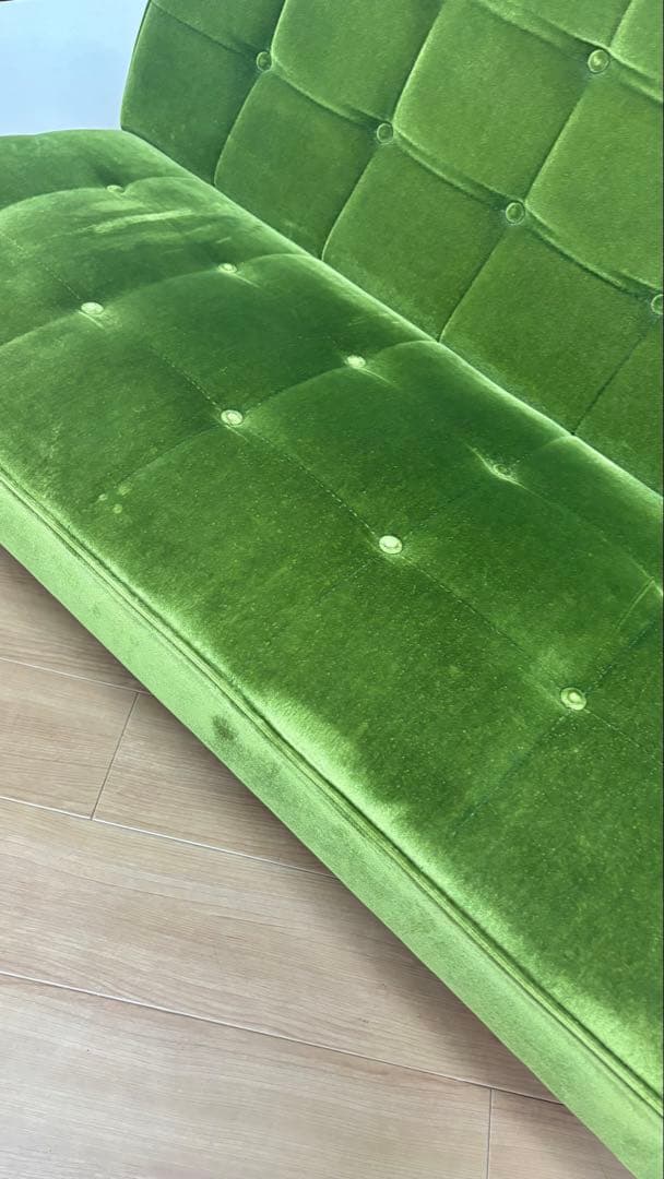 【値下げしました！】カリモク60 モケットグリーン