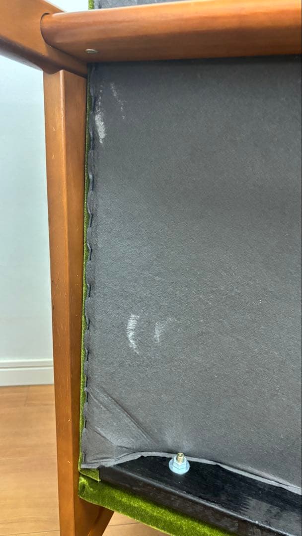 【値下げしました！】カリモク60 モケットグリーン