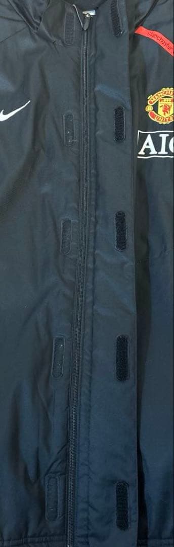 NIKE マンチェスターユナイテッドアウターダウン ブラック Lサイズ