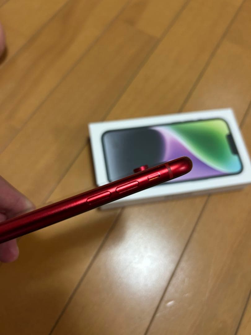 【SIMフリー】【初期化済】【美品】iPhoneXR 赤　※箱付き