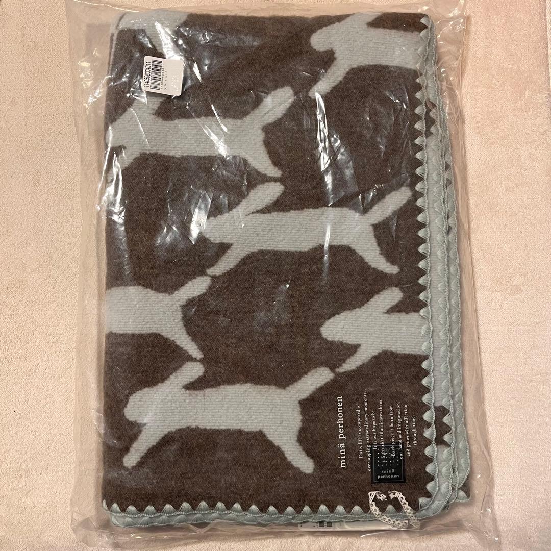 ミナペルホネン run run run ブランケット