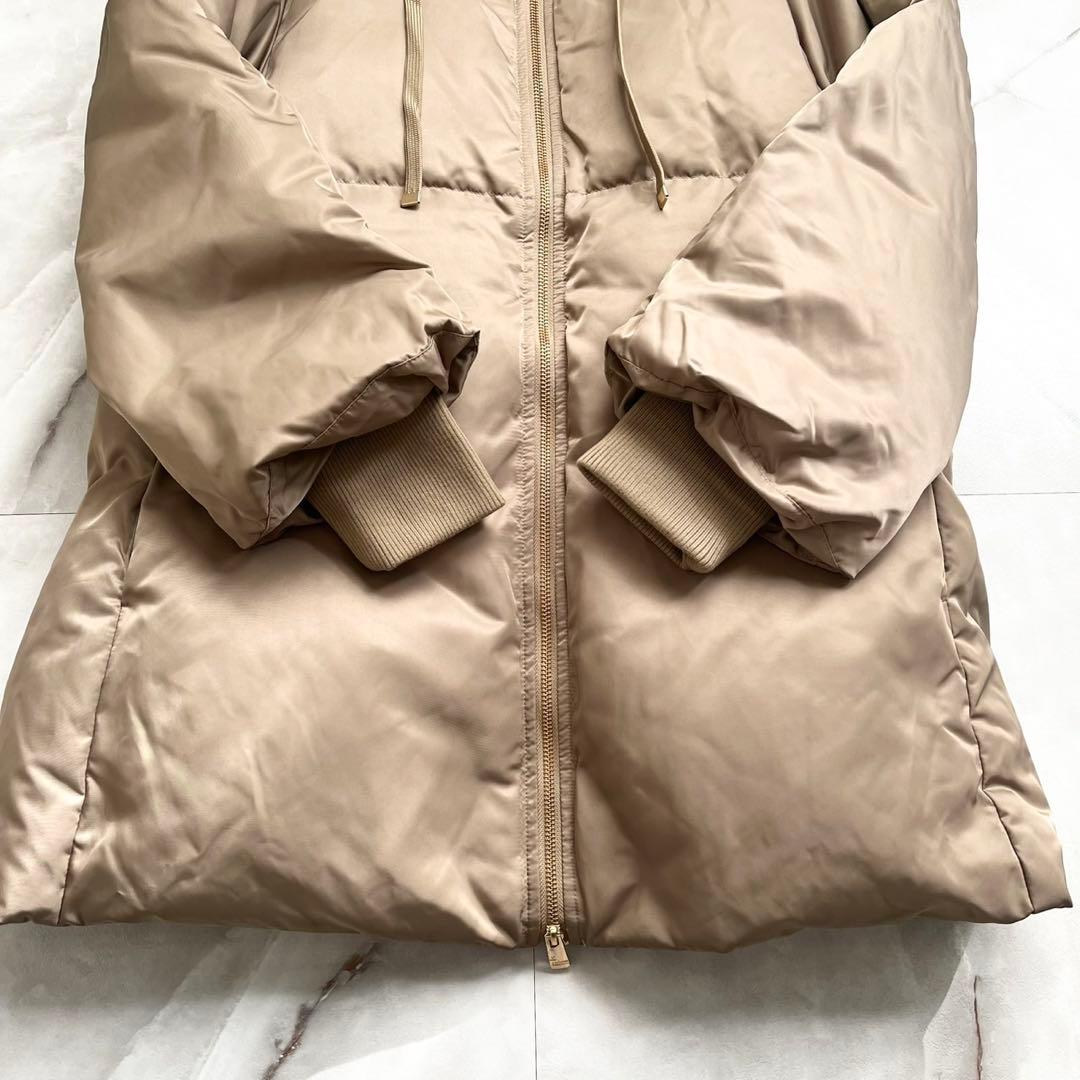 M18194 エスパスデカルマ　軽っ暖っ大活躍ホワイトダックダウンコート 11