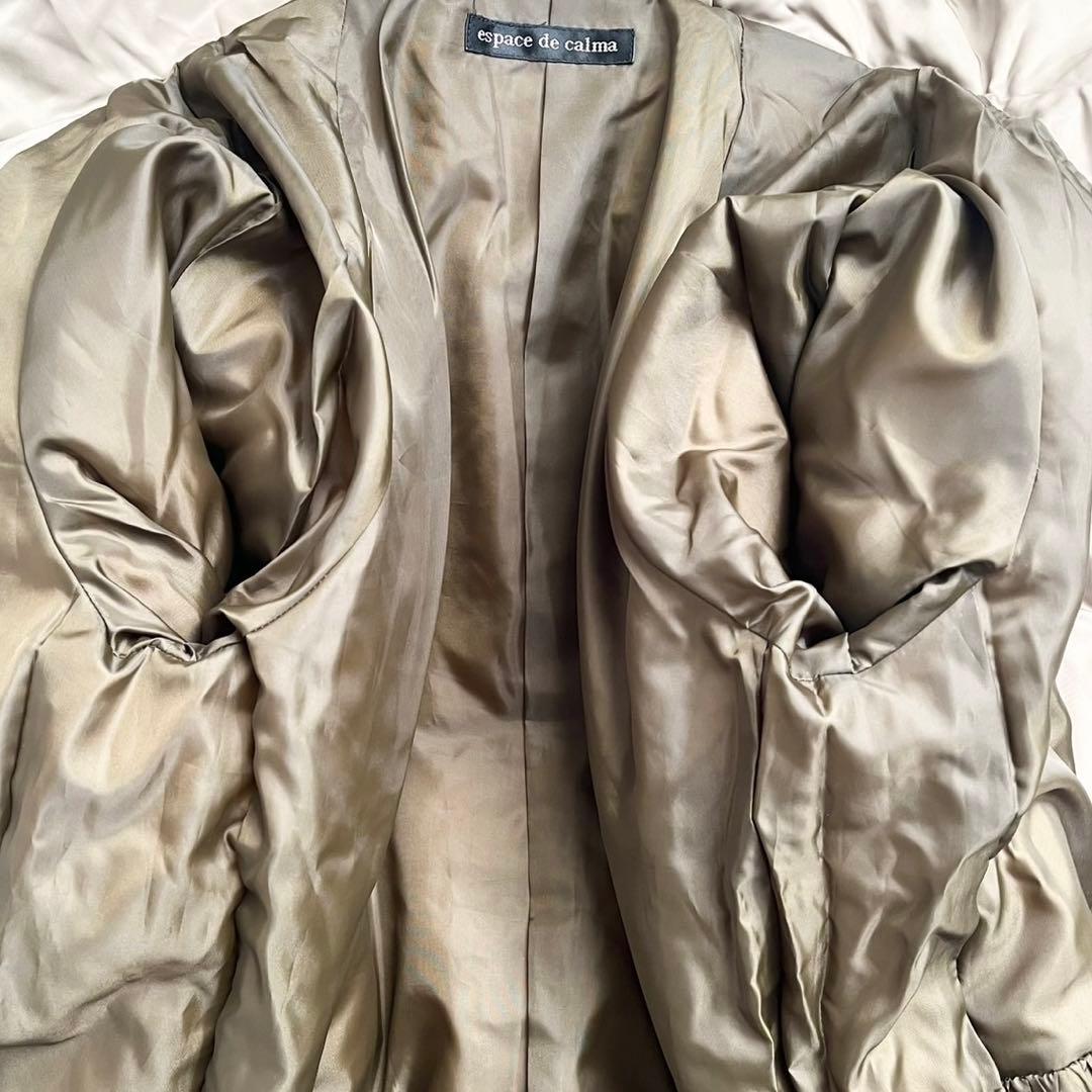 M18194 エスパスデカルマ　軽っ暖っ大活躍ホワイトダックダウンコート 11