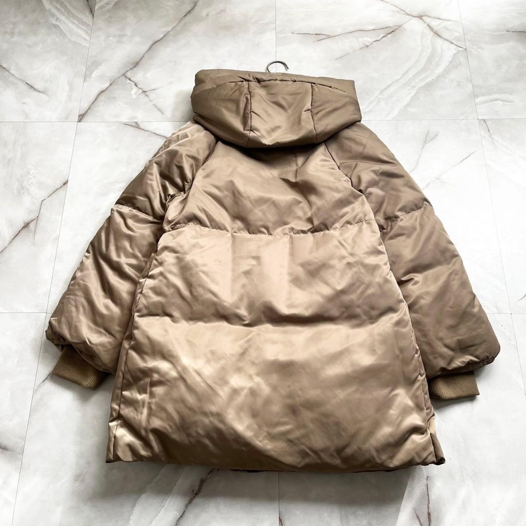 M18194 エスパスデカルマ　軽っ暖っ大活躍ホワイトダックダウンコート 11