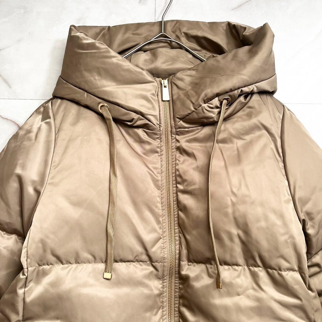 M18194 エスパスデカルマ　軽っ暖っ大活躍ホワイトダックダウンコート 11