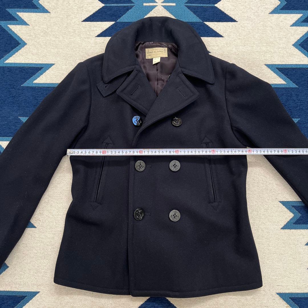 DOUBLE RL SUPPLY CO Pコート ネイビー　短丈