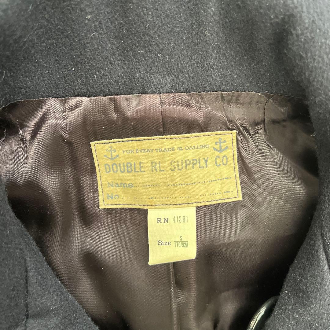 DOUBLE RL SUPPLY CO Pコート ネイビー　短丈
