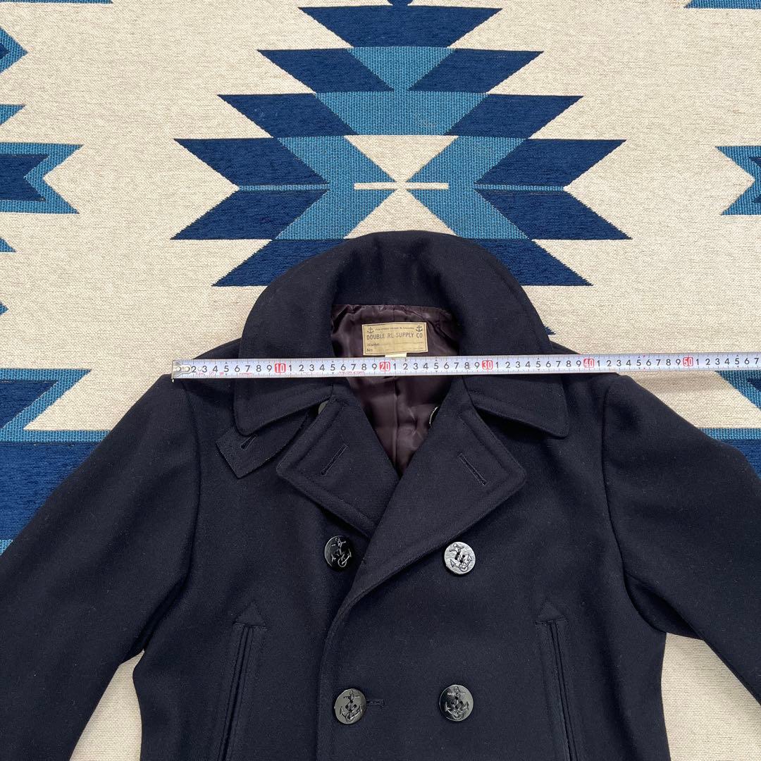 DOUBLE RL SUPPLY CO Pコート ネイビー　短丈