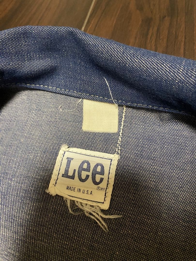 70〜80s USA製 Lee デニムカバーオール ヴィンテージ 91-J