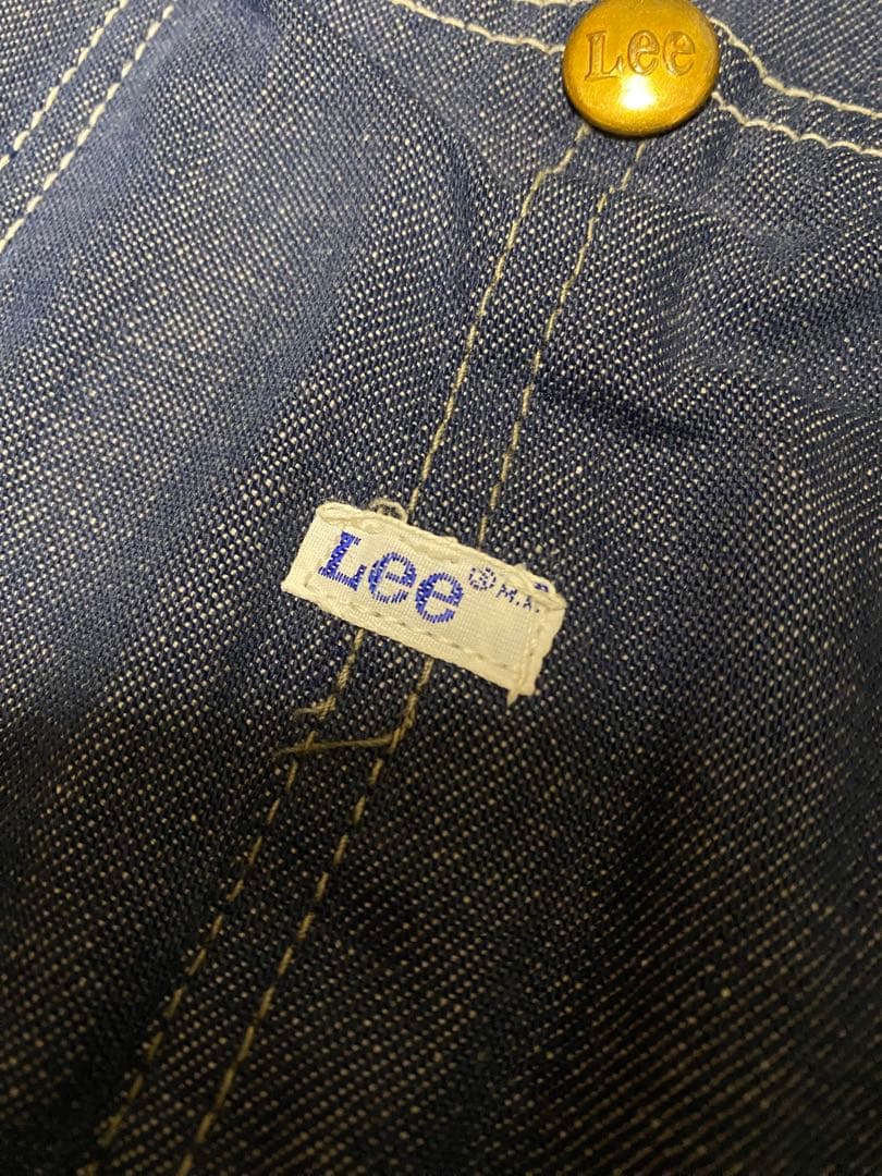 70〜80s USA製 Lee デニムカバーオール ヴィンテージ 91-J