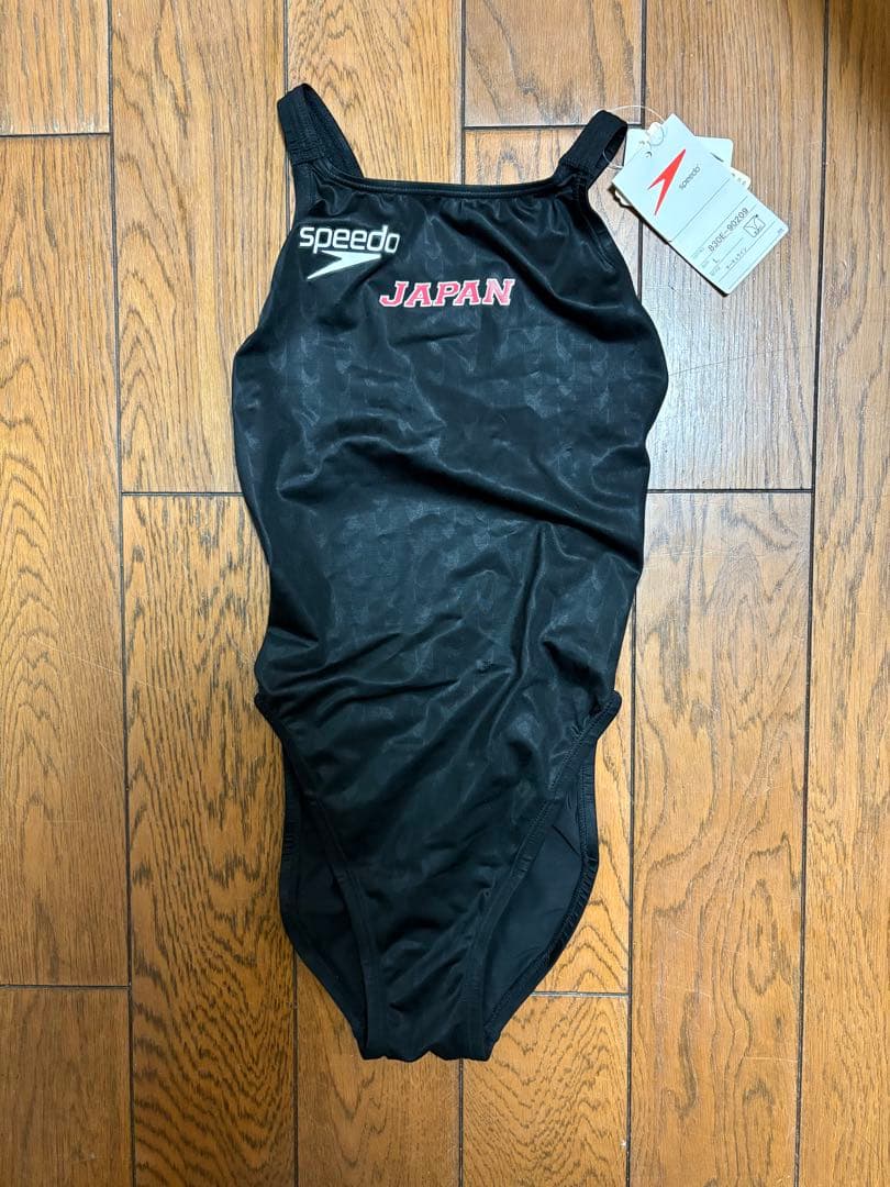 新品 スピード 競泳水着 Lサイズ アクアブレード ウロコ 日の丸 マーキング