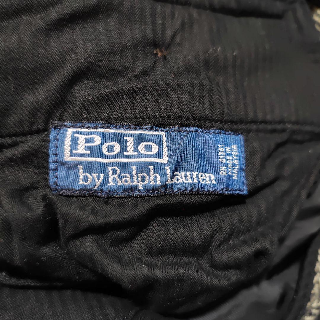 ポロラルフローレン ウール トラウザー ヘリンボーン