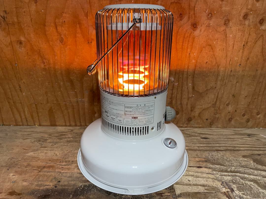 美品 芯乾燥済 石油ストーブ 置台新品レインボー RB-250分解メンテナンス済