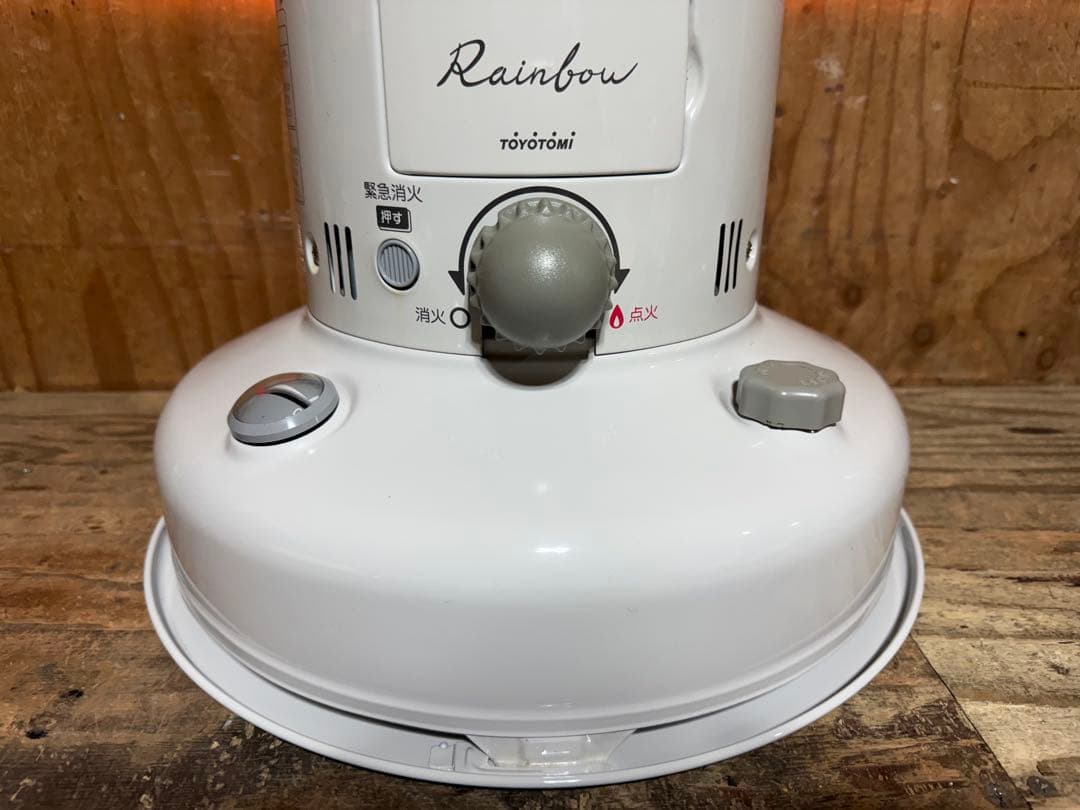 美品 芯乾燥済 石油ストーブ 置台新品レインボー RB-250分解メンテナンス済