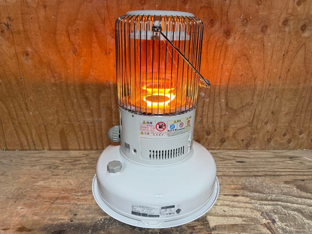 美品 芯乾燥済 石油ストーブ 置台新品レインボー RB-250分解メンテナンス済