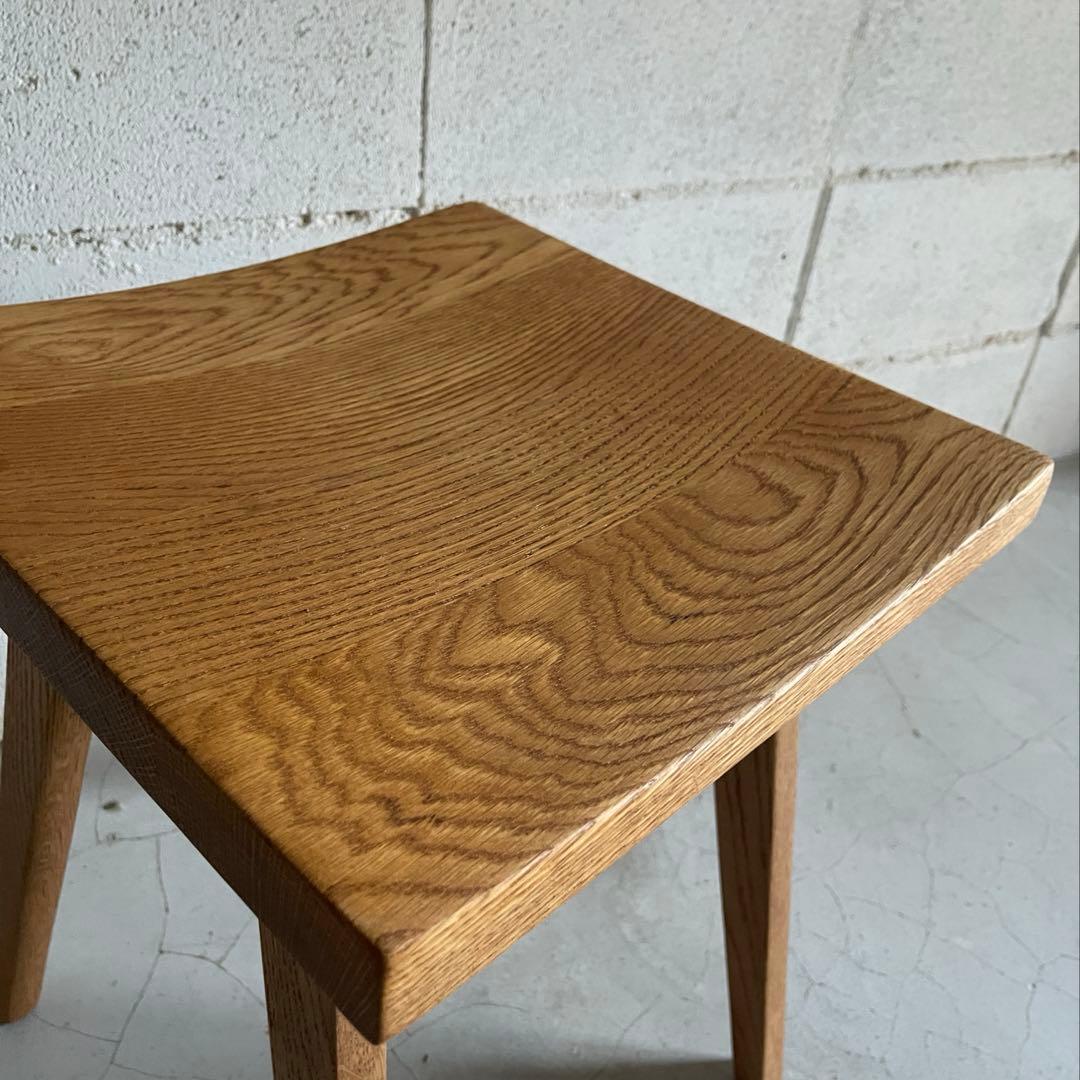 keikei リフレッシュタイプチェア　ロータイプ　オーク無垢　メープル色