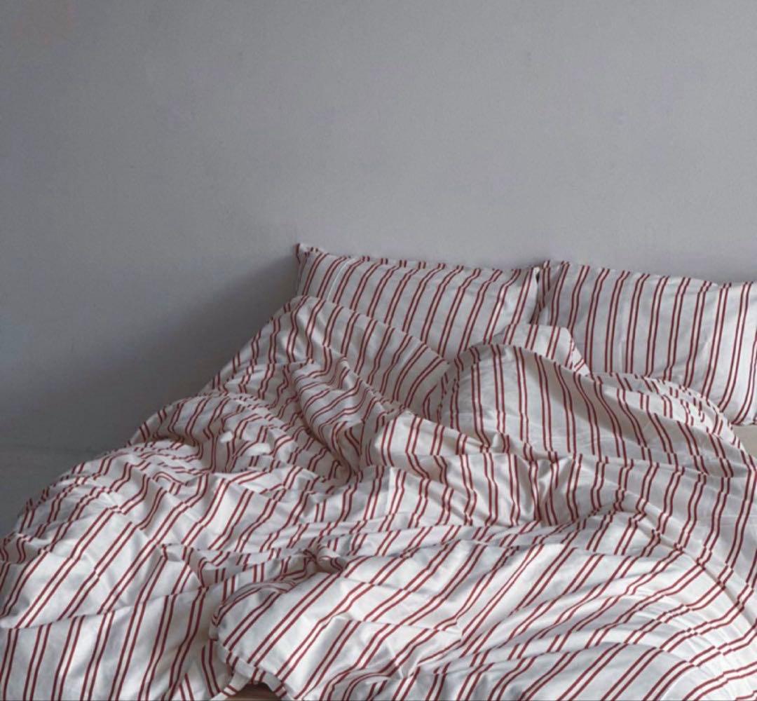 ART OF BLACK ダブルストライプ 布団カバーセット