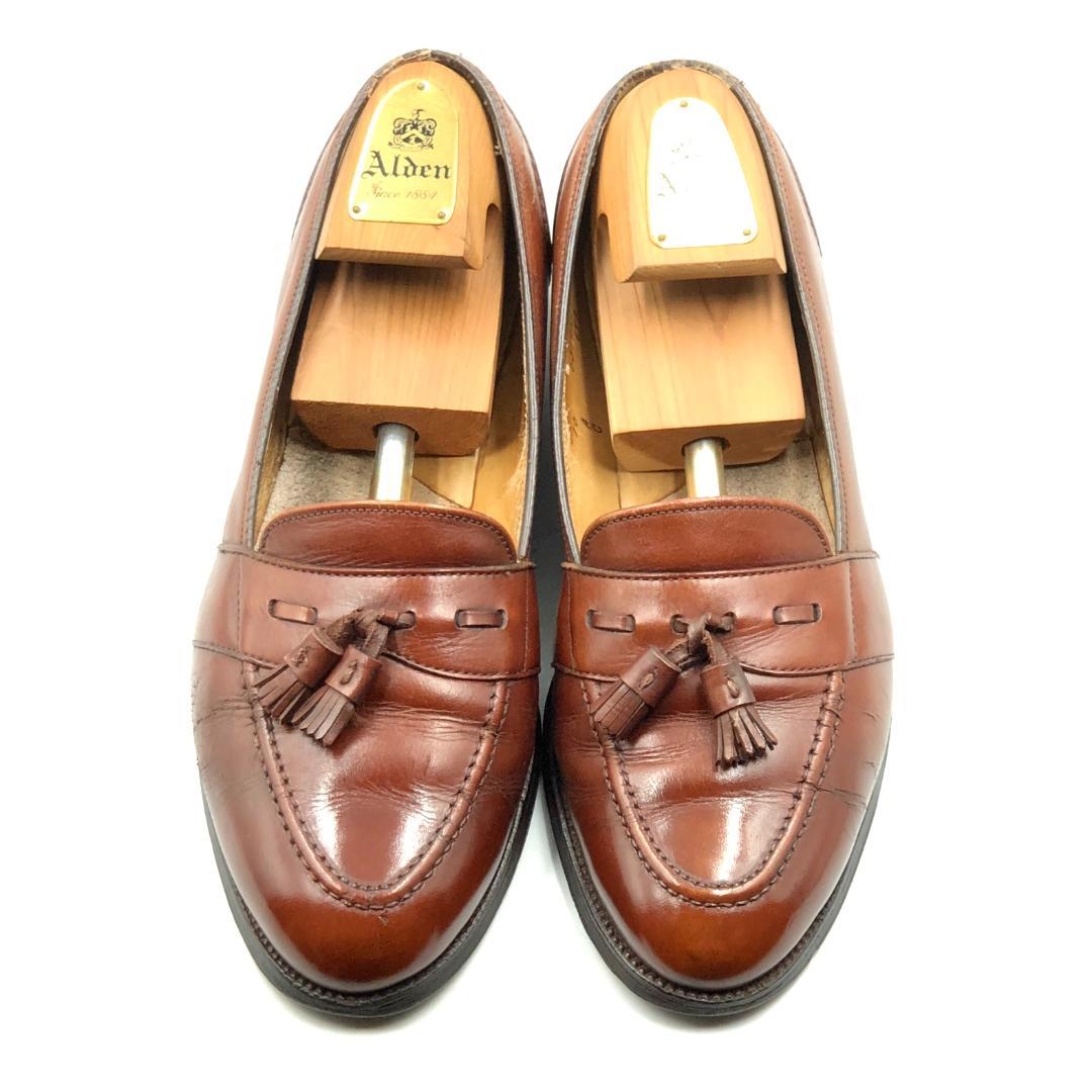 ALDEN オールデン 10 692 タッセルローファー 茶