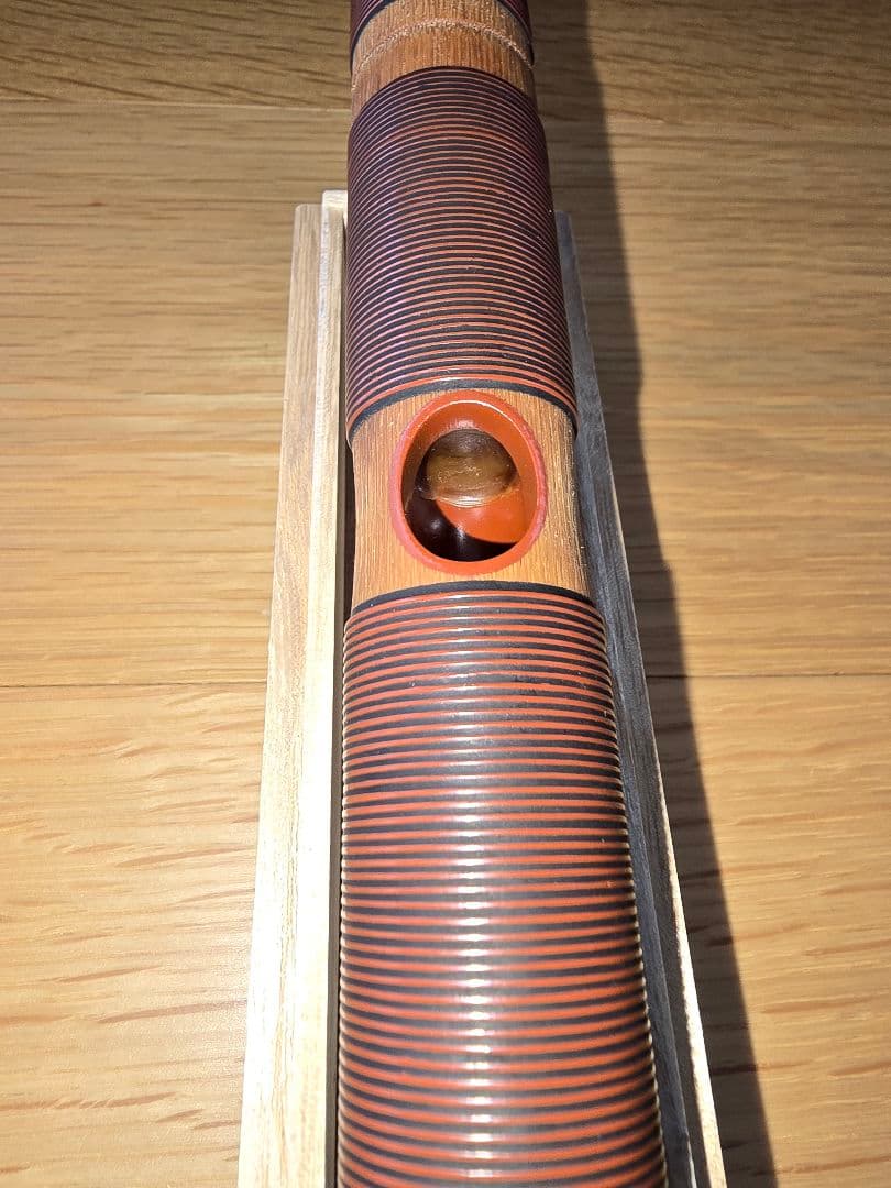 カヨチャンさま専用 龍笛 本管 赤茶