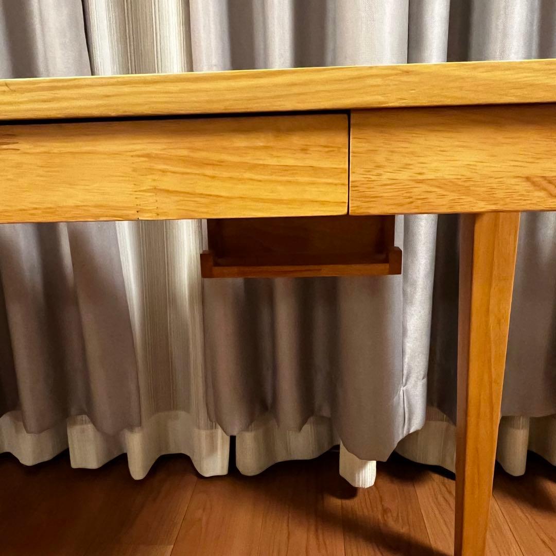 奥行が選べるパソコンデスク 「ナチュラル」Ｃ／１２０×４０ベルメゾン