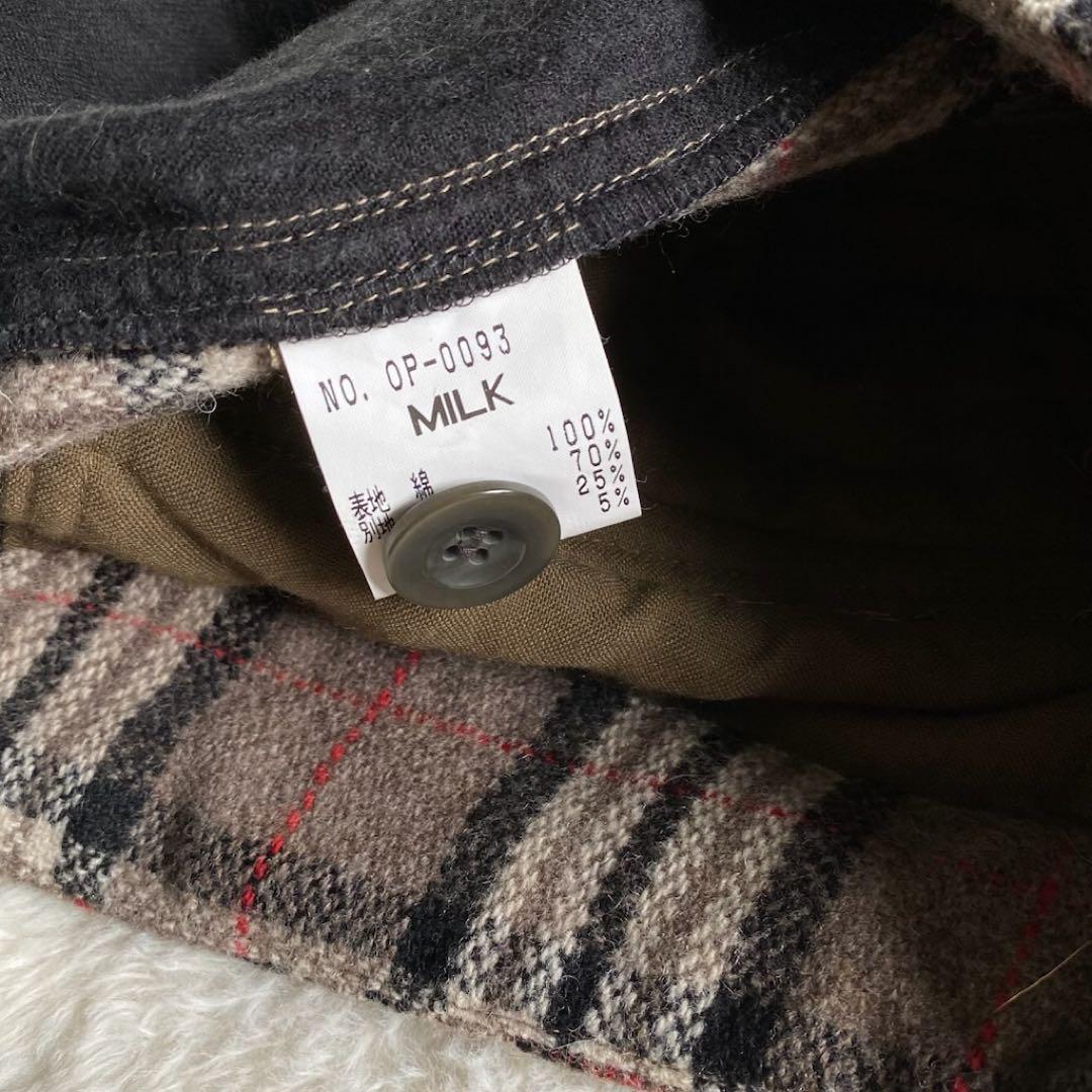 90s MILKBOY ミルクボーイ　ボンテージパンツ　コーデュロイ　チェック