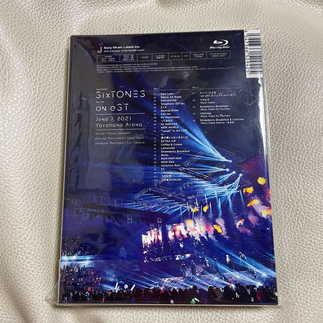 SixTONES/on eST〈初回盤・2枚組〉 Blu-ray