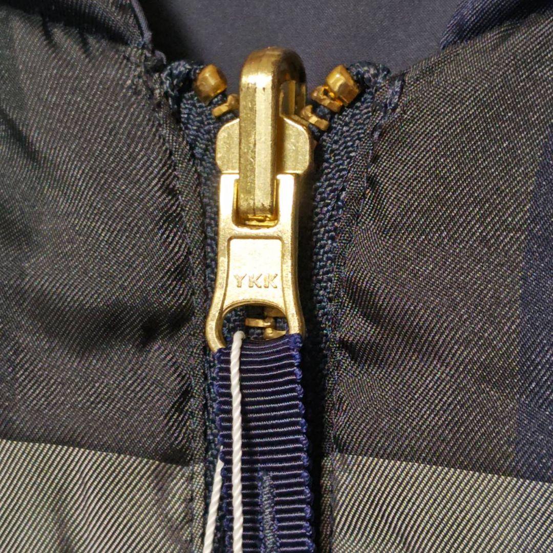 新品 ブルーレーベルクレストブリッジ リバーシブルダウンベスト 40 ネイビー