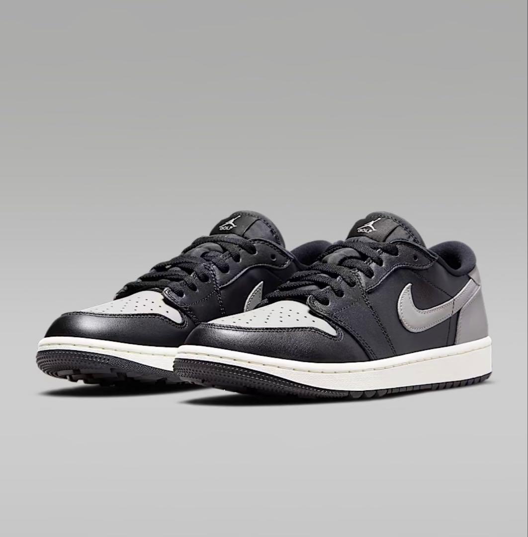 NIKE AIR JORDAN 1 LOW GOLF ミディアムグレー 26.5