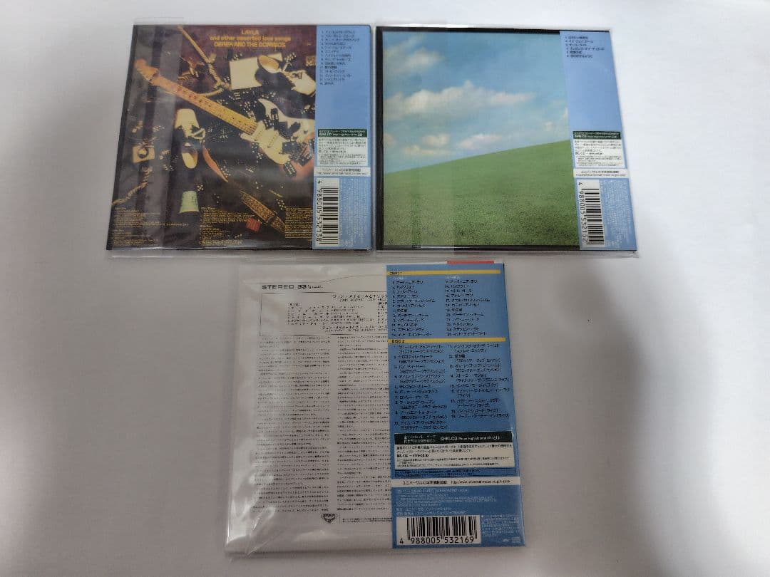 新品　紙ジャケ SHM-CD 9タイトル　BOXセット　エリック・クラプトン関連