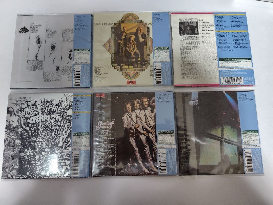 新品　紙ジャケ SHM-CD 9タイトル　BOXセット　エリック・クラプトン関連