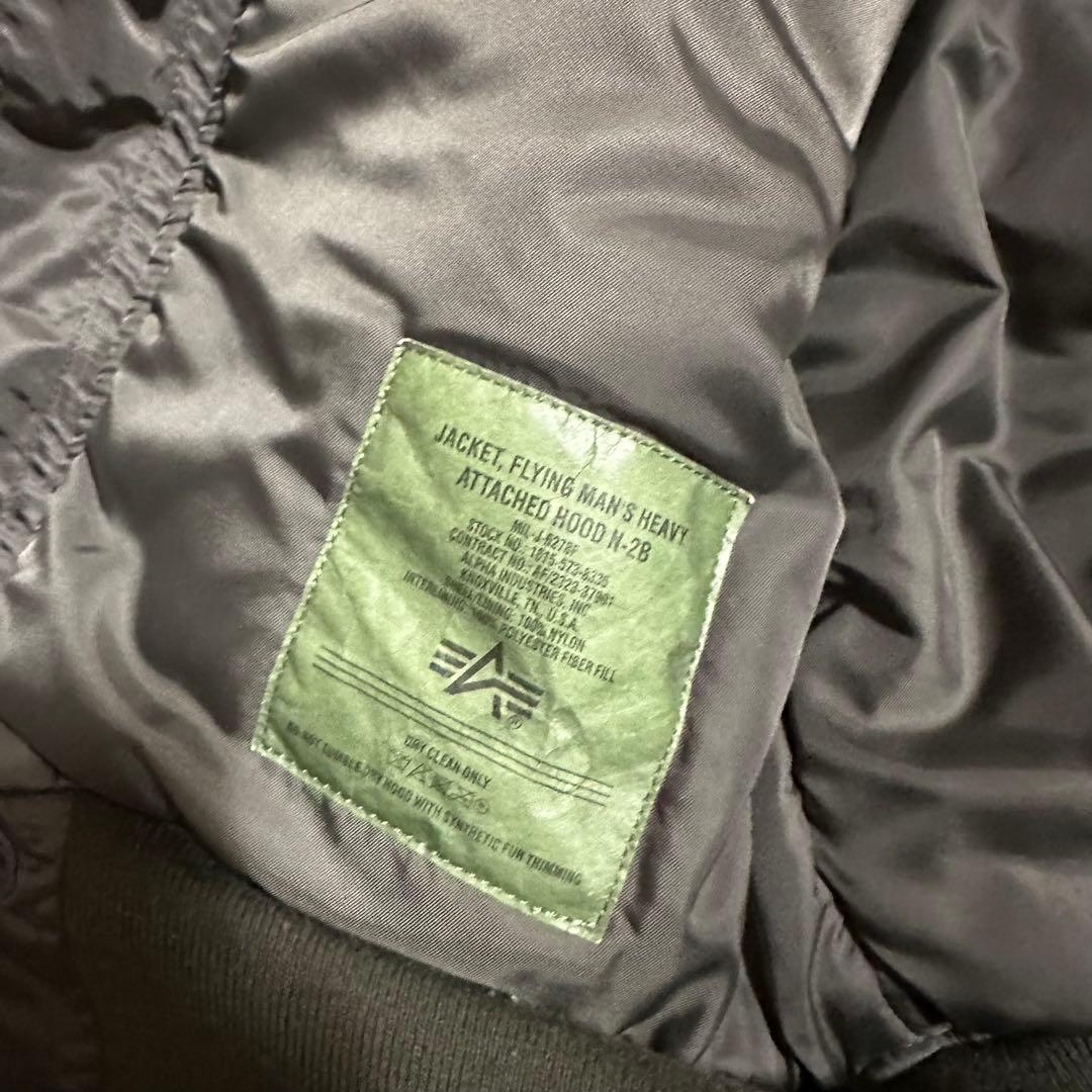 N-2B フライトジャケット ALPHA INDUSTRY Mサイズ y2k