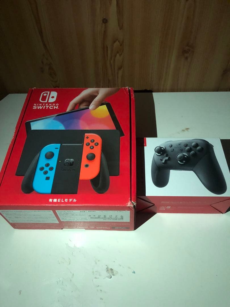 Nintendo Switch 有機ELモデル + Proコントローラー