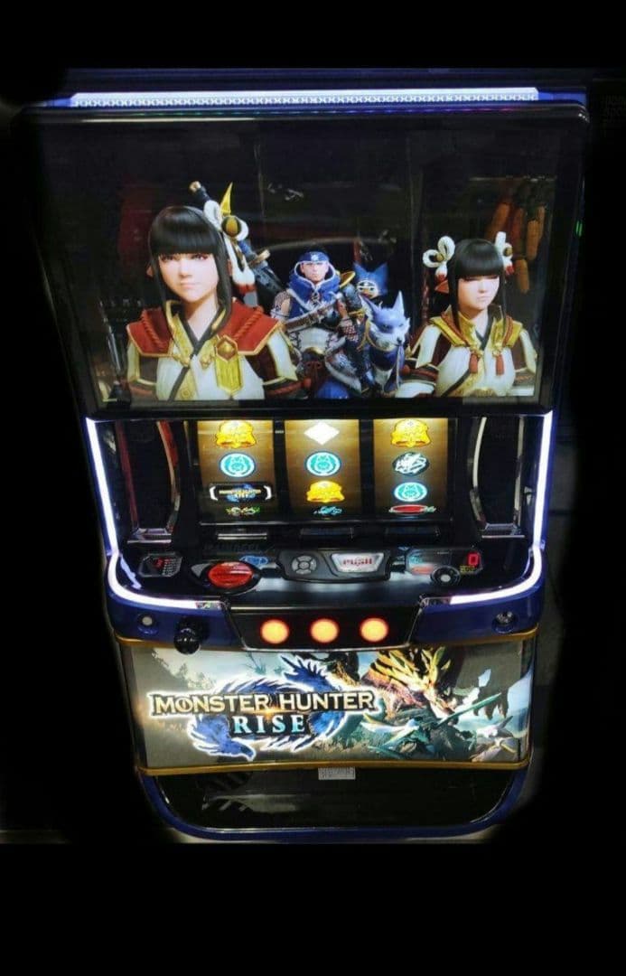パチスロ実機 モンスターハンターライズ スマスロユニット付②