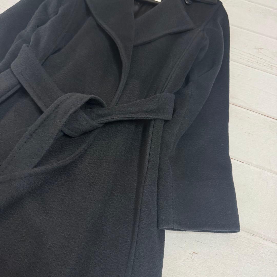 美品✨マックスマーラ マニュエラ アイコンコート キャメル100% ブラック