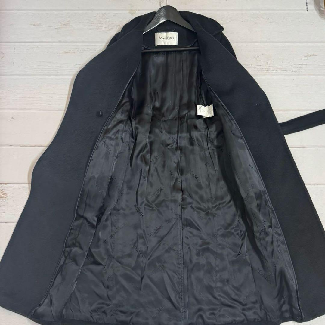 美品✨マックスマーラ マニュエラ アイコンコート キャメル100% ブラック