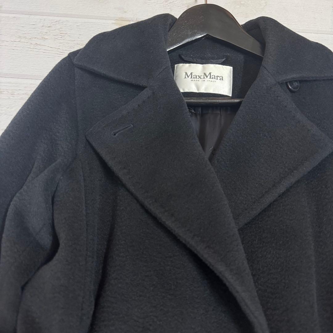美品✨マックスマーラ マニュエラ アイコンコート キャメル100% ブラック