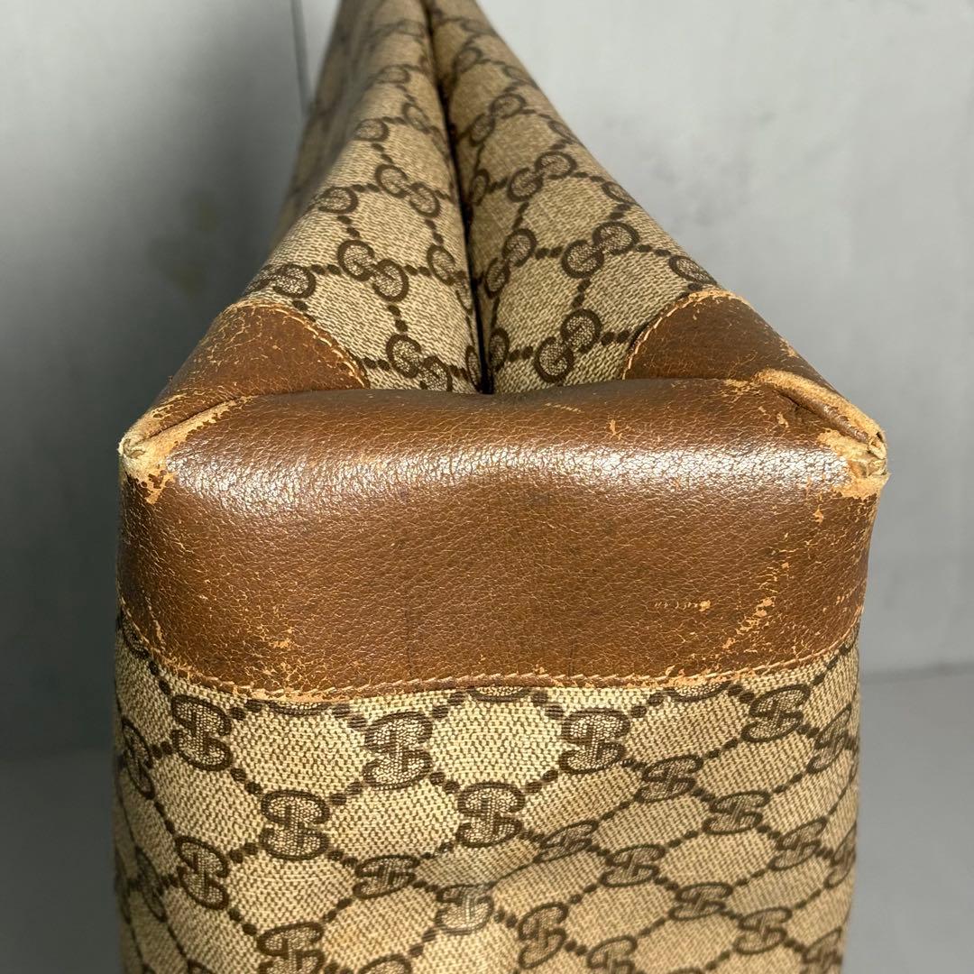 GUCCI トートバッグ　PVC 総柄　肩掛け　ワンショルダー