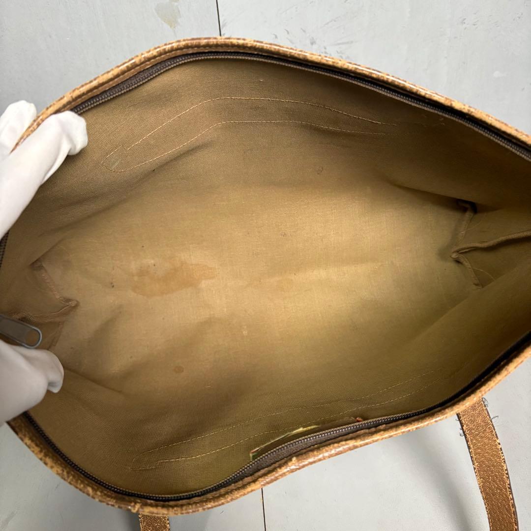 GUCCI トートバッグ　PVC 総柄　肩掛け　ワンショルダー