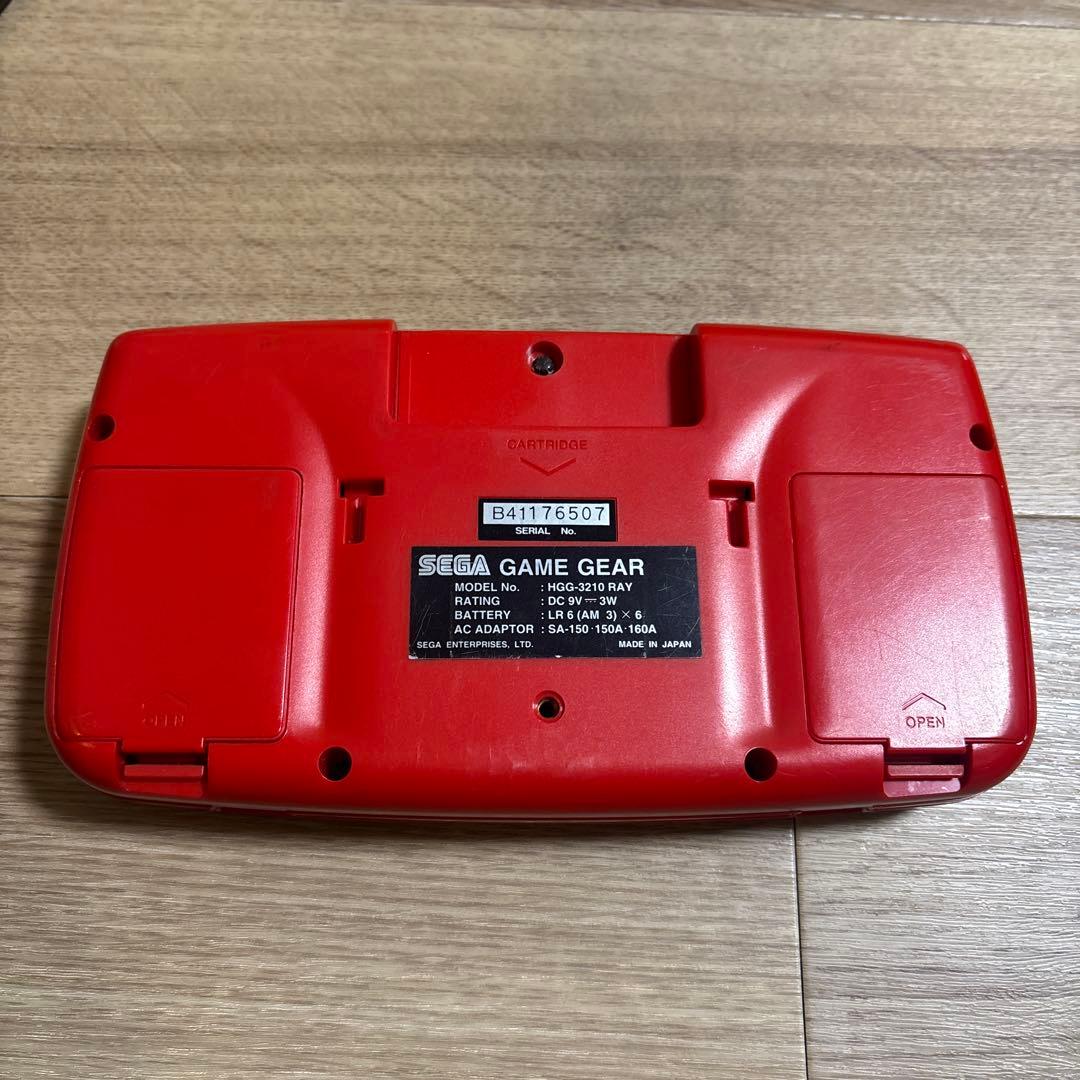 ゲームギア　レイアース本体　ジャンク品