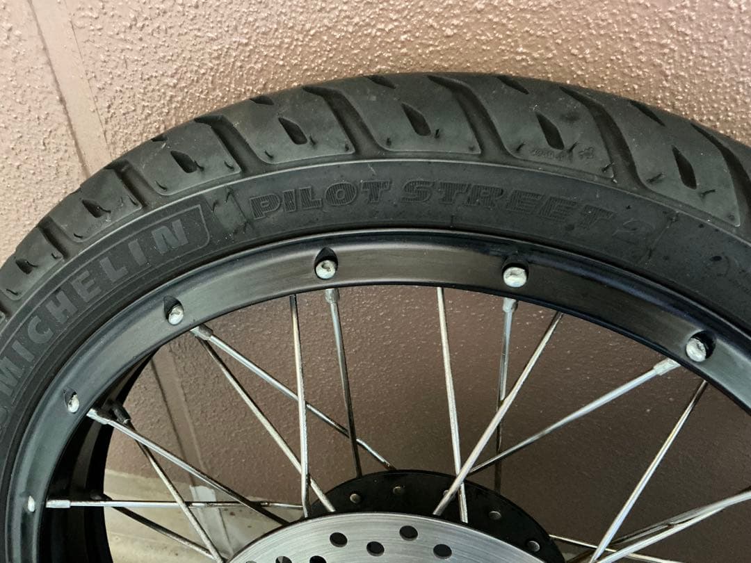 CT125ハンターカブ用GANESHAチューブレスホイールタイヤセット