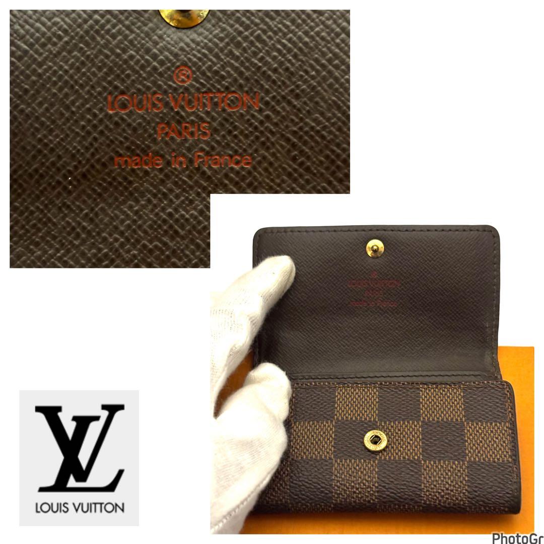 ⭐️新品同様レベル⭐️ルイヴィトン⭐️ダミエ⭐️ミュレティクレ⭐️6連キーケース⭐️
