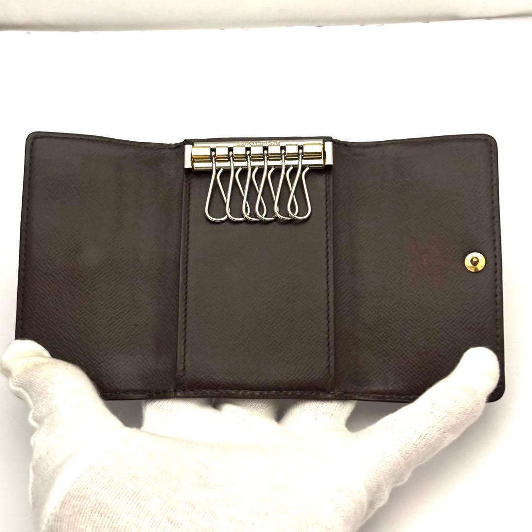 ⭐️新品同様レベル⭐️ルイヴィトン⭐️ダミエ⭐️ミュレティクレ⭐️6連キーケース⭐️