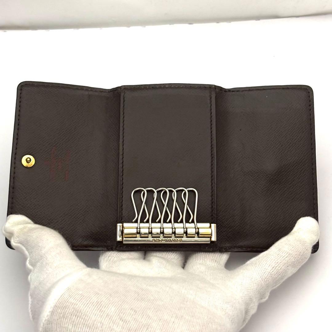 ⭐️新品同様レベル⭐️ルイヴィトン⭐️ダミエ⭐️ミュレティクレ⭐️6連キーケース⭐️