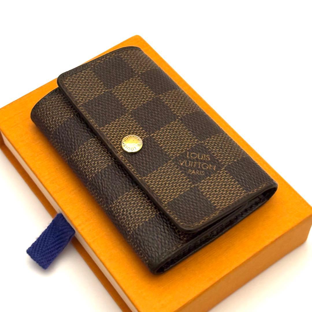 ⭐️新品同様レベル⭐️ルイヴィトン⭐️ダミエ⭐️ミュレティクレ⭐️6連キーケース⭐️